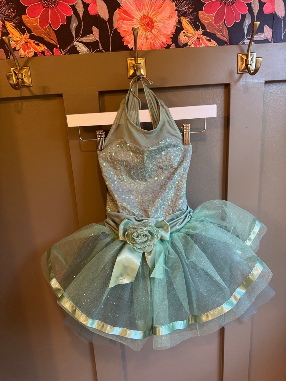 Weissman Mint Green Sparkle Tutu Costume